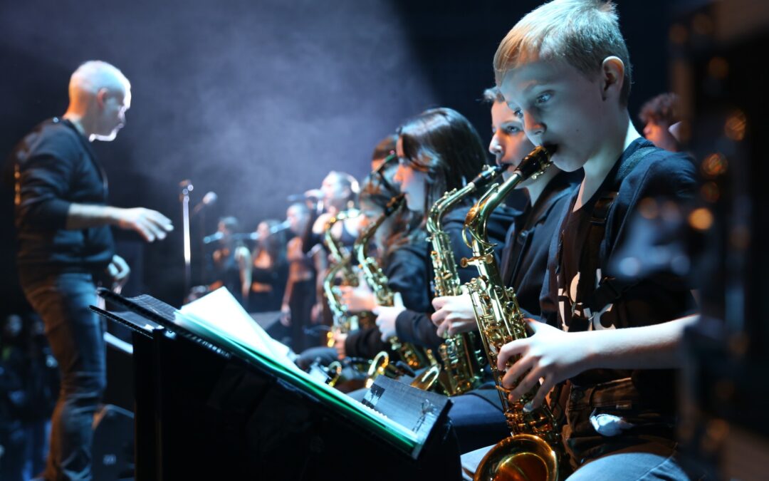 The Black Music Big Band and its Junior version perform at El Canal